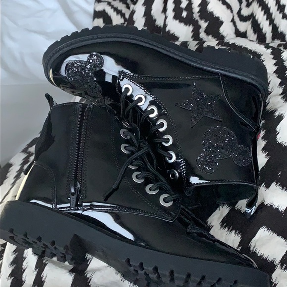 zara mickey boots